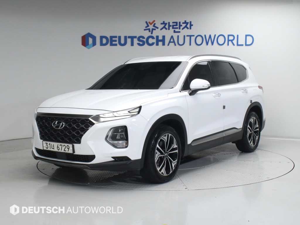 HYUNDAI Santa Fe 2019 Blanco - Importación desde Corea - HF Imports Iquique - Foto 1