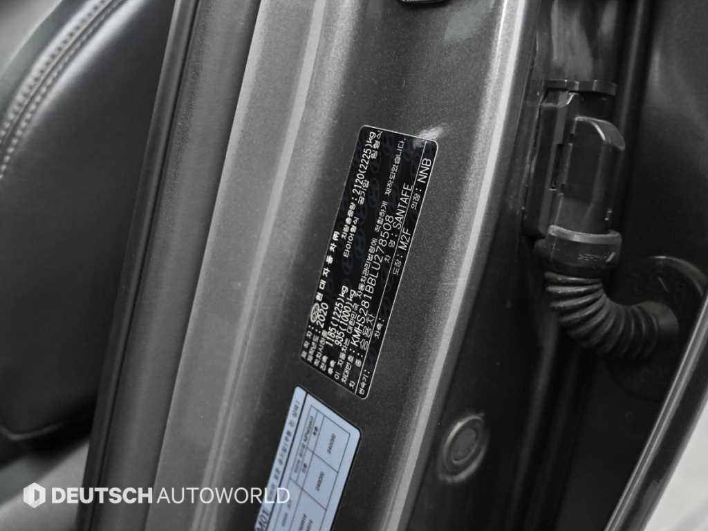 HYUNDAI Santa Fe 2020 Gris - Importación desde Corea - HF Imports Iquique - Foto 20