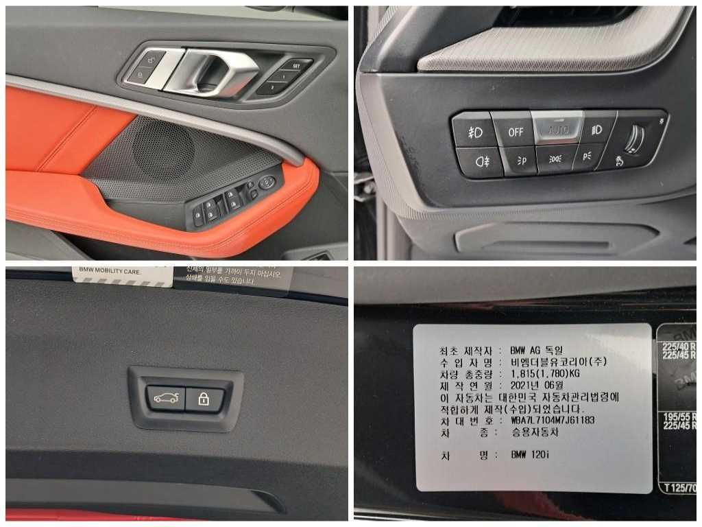 BMW 1 series 2021 Negro - Importación desde Corea - HF Imports Iquique - Foto 17