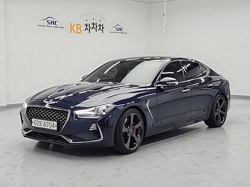 Genesis G70 2018 Azul - Importación desde Corea - HF Imports Iquique - Foto 1