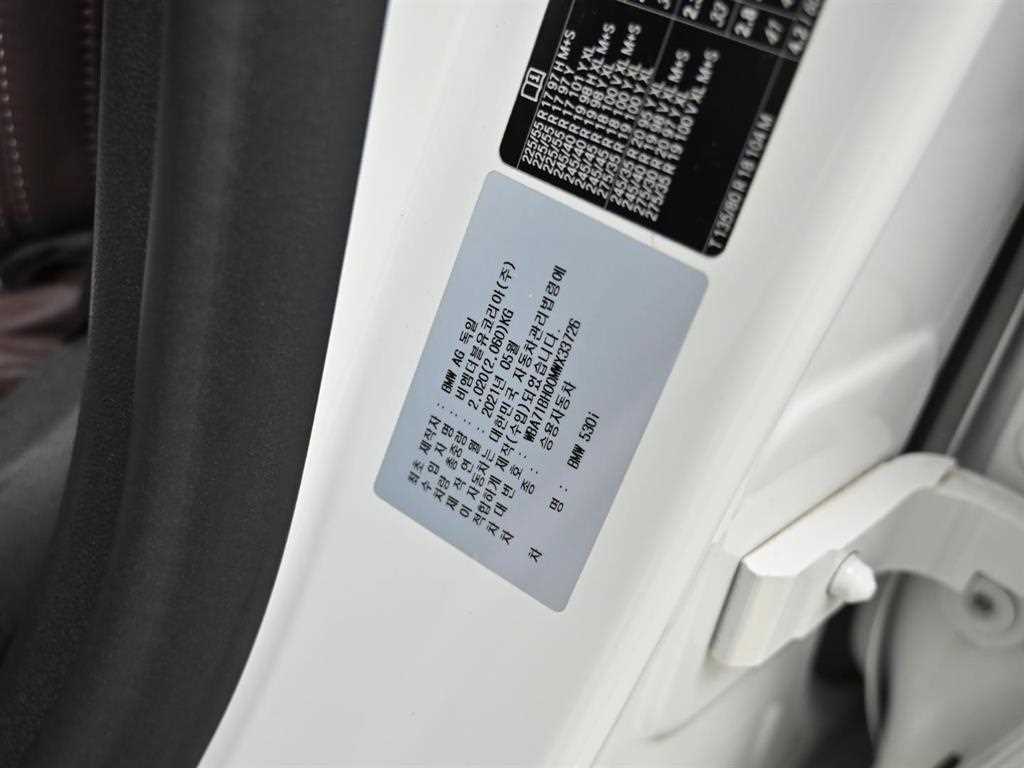 BMW 5 Series 2021 Blanco - Importación desde Corea - HF Imports Iquique - Foto 20