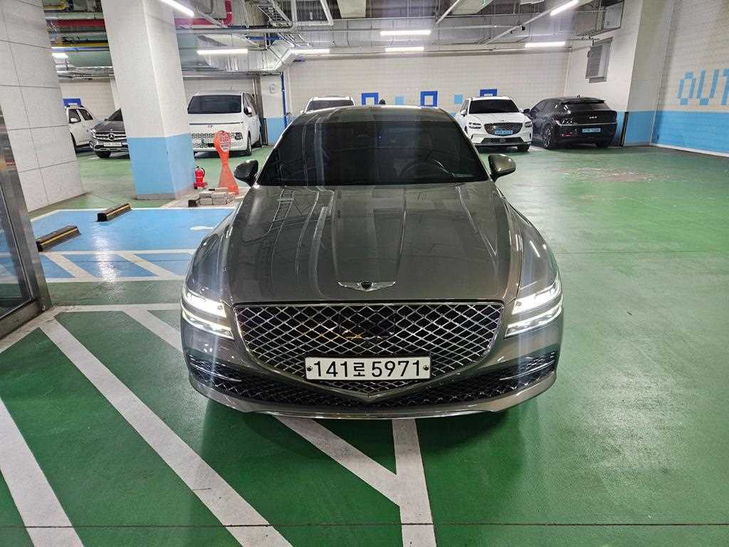 Genesis G80 2021 Verde - Importación desde Corea - HF Imports Iquique - Foto 1