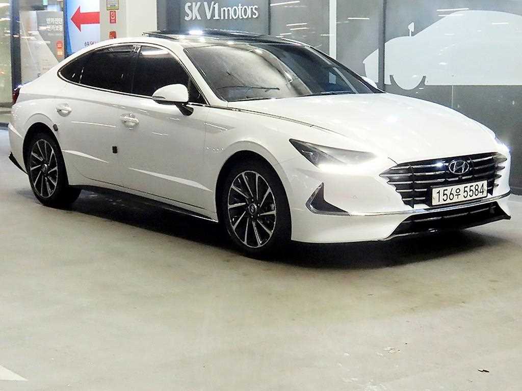 HYUNDAI Sonata 2020 Blanco - Importación desde Corea - HF Imports Iquique - Foto 1