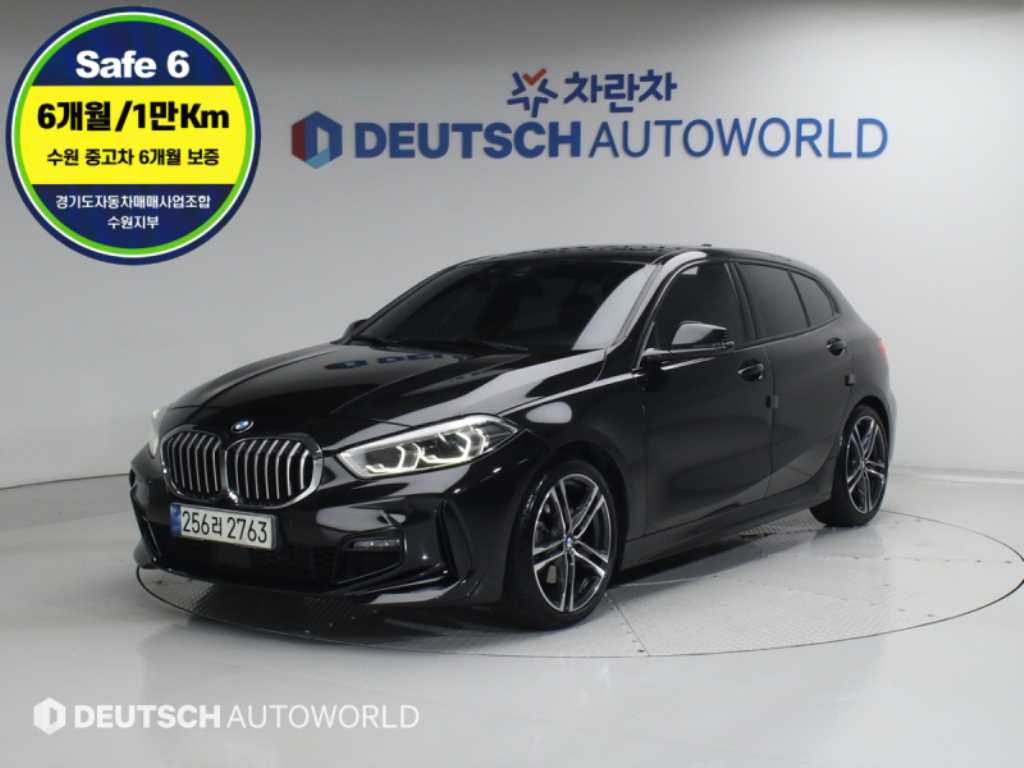 BMW 1 series 2021 Negro - Importación desde Corea - HF Imports Iquique - Foto 1