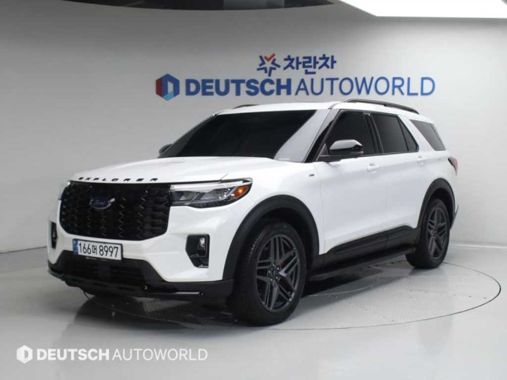 Ford Explorer 2025 Blanco - Importación desde Corea - HF Imports Iquique - Foto 1