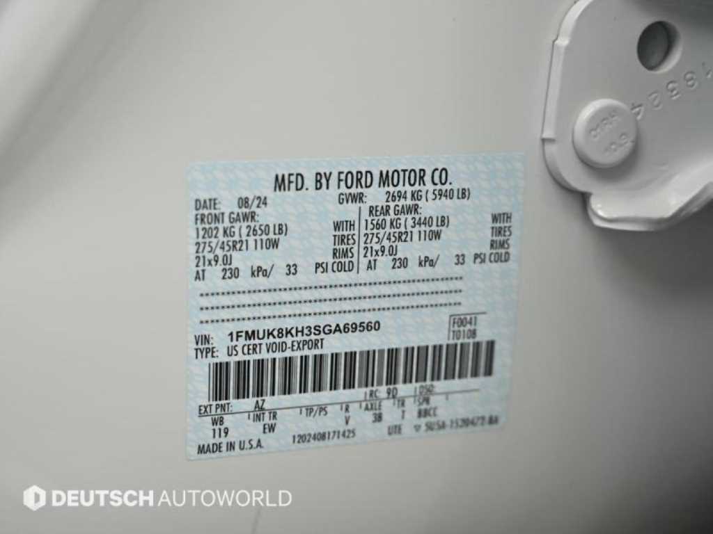 Ford Explorer 2025 Blanco - Importación desde Corea - HF Imports Iquique - Foto 20