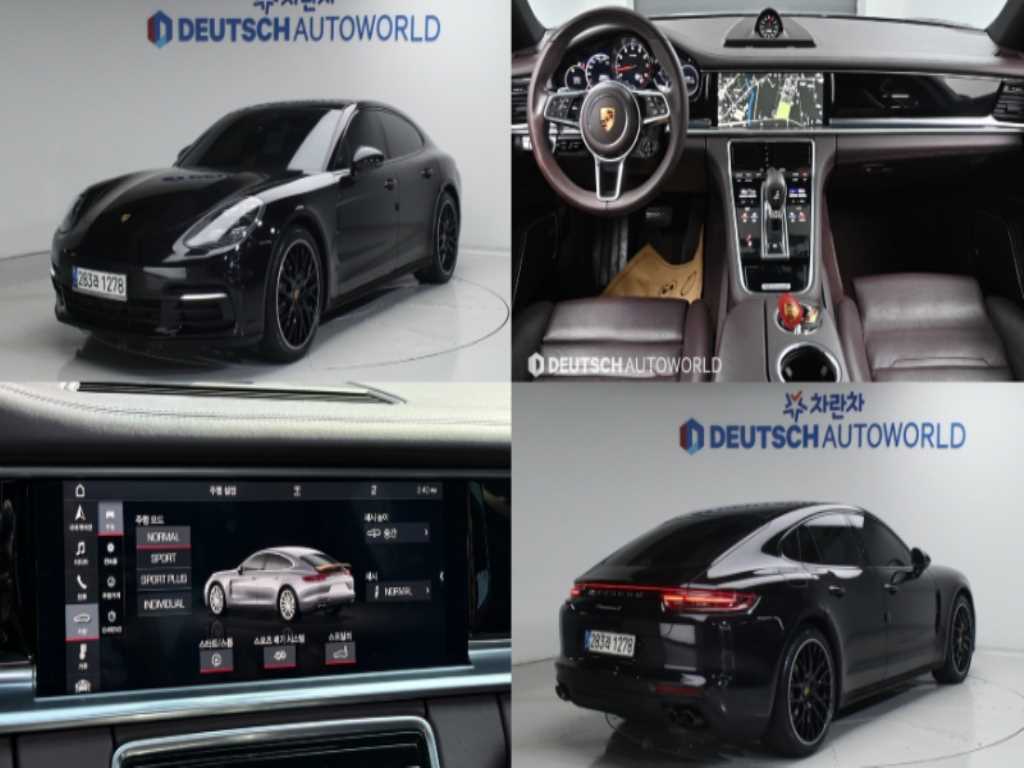 Porsche Panamera 2019 Negro - Importación desde Corea - HF Imports Iquique - Foto 1
