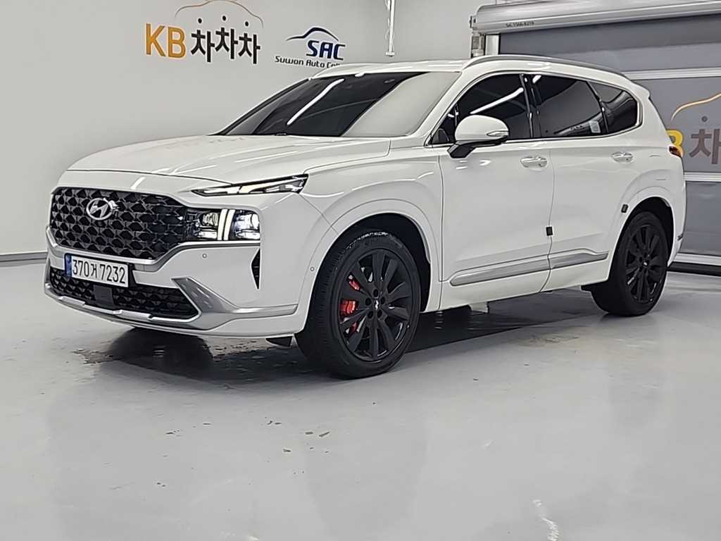 HYUNDAI Santa Fe 2021 Blanco - Importación desde Corea - HF Imports Iquique - Foto 1