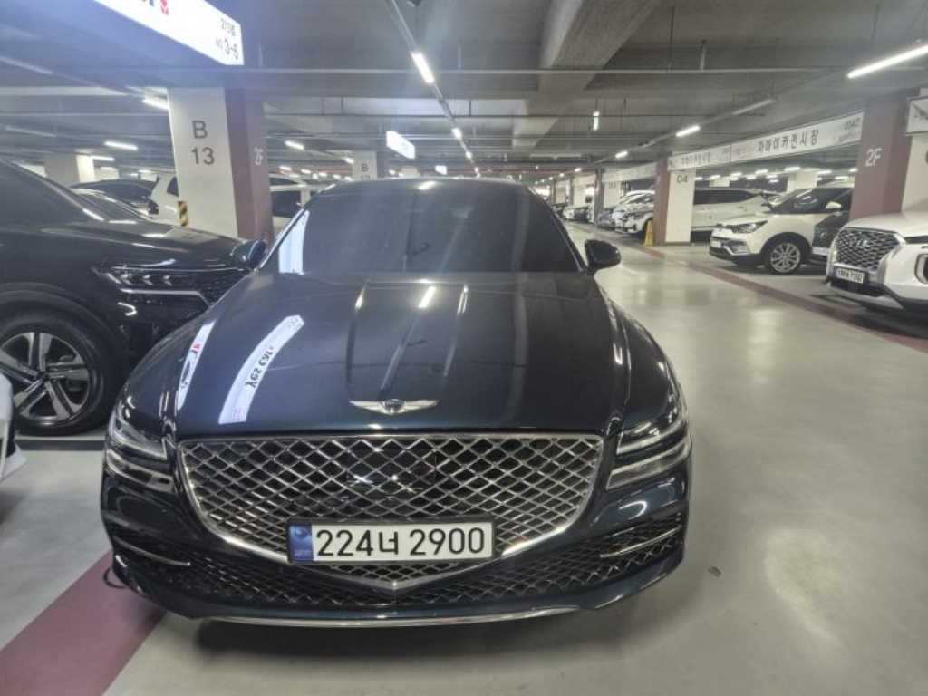 Genesis G80 2021 Azul - Importación desde Corea - HF Imports Iquique - Foto 1