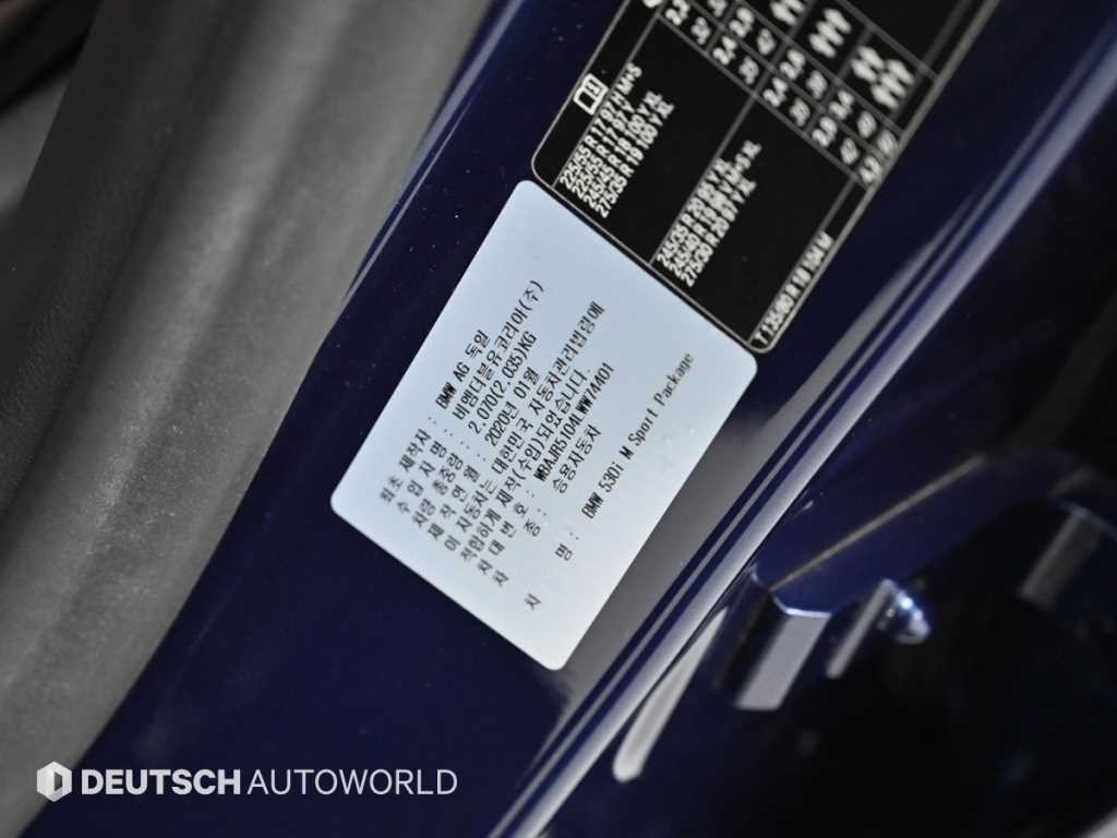 BMW 5 Series 2020 Azul - Importación desde Corea - HF Imports Iquique - Foto 20