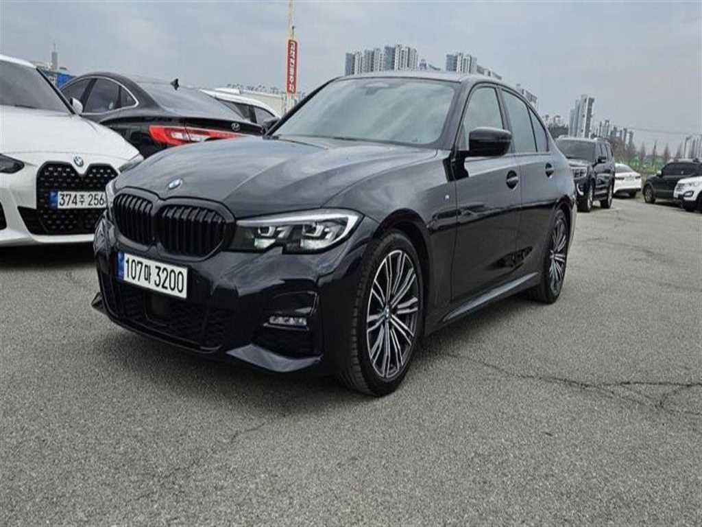 BMW 3 series 2021 Negro - Importación desde Corea - HF Imports Iquique - Foto 1
