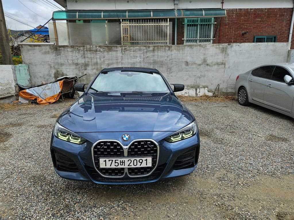 BMW 4 Series 2021 Azul - Importación desde Corea - HF Imports Iquique - Foto 1