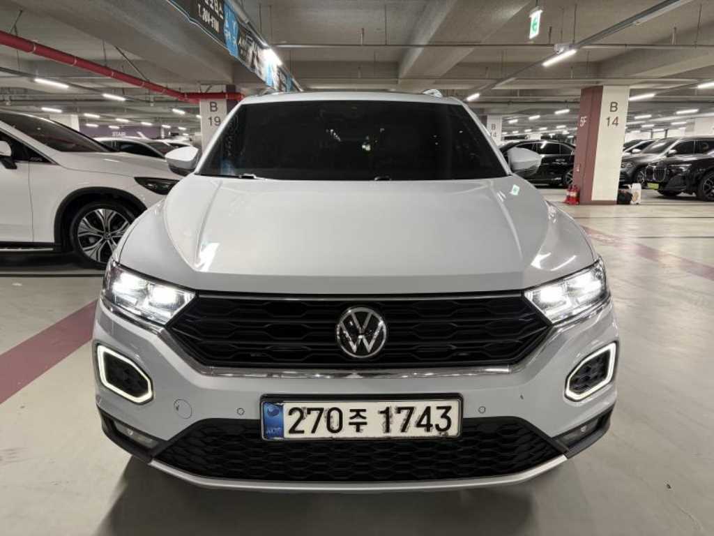 Volkswagen T-Roc 2021 Gris - Importación desde Corea - HF Imports Iquique - Foto 1