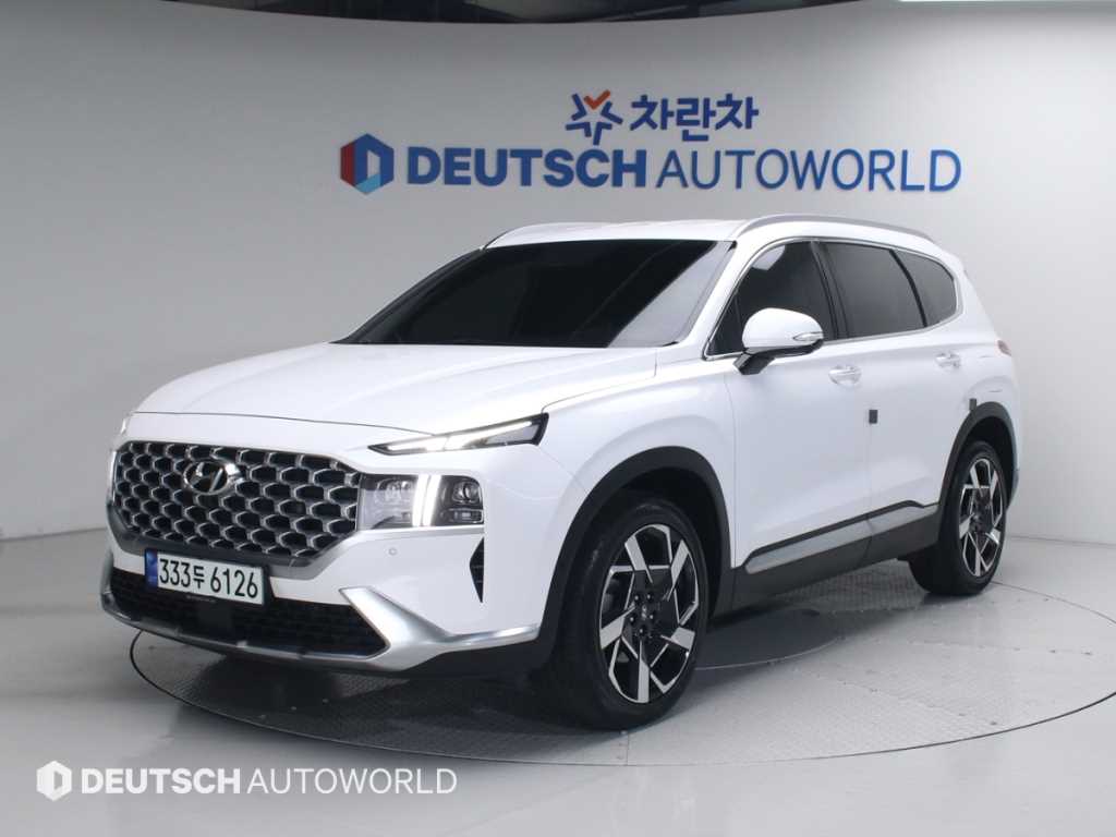 HYUNDAI Santa Fe 2021 Blanco - Importación desde Corea - HF Imports Iquique - Foto 1