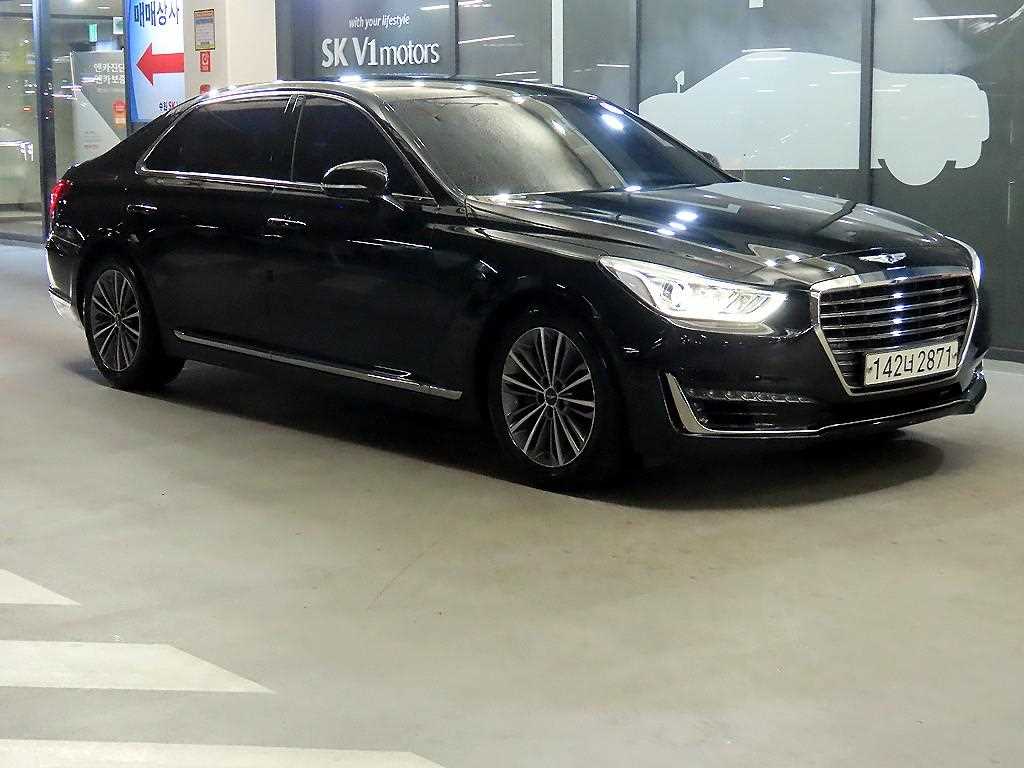 Genesis EQ900 2017 Negro - Importación desde Corea - HF Imports Iquique - Foto 1