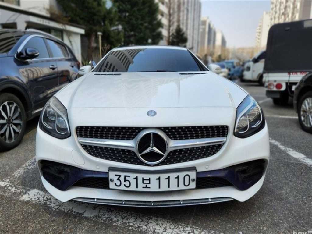 Mercedes Benz SLC Class 2017 Blanco - Importación desde Corea - HF Imports Iquique - Foto 1