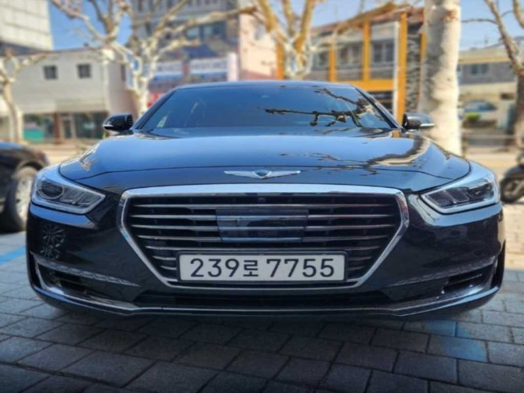 Genesis EQ900 2018 Negro - Importación desde Corea - HF Imports Iquique - Foto 1