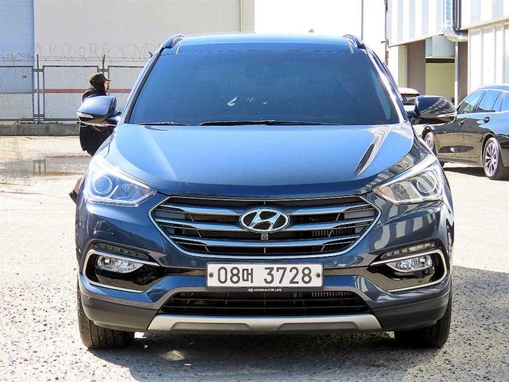 HYUNDAI Santa Fe 2017 Azul - Importación desde Corea - HF Imports Iquique - Foto 1