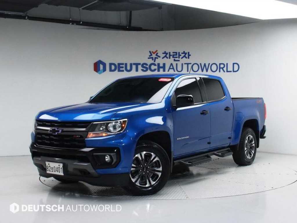 Chevrolet ?Colorado 2021 Azul - Importación desde Corea - HF Imports Iquique - Foto 1