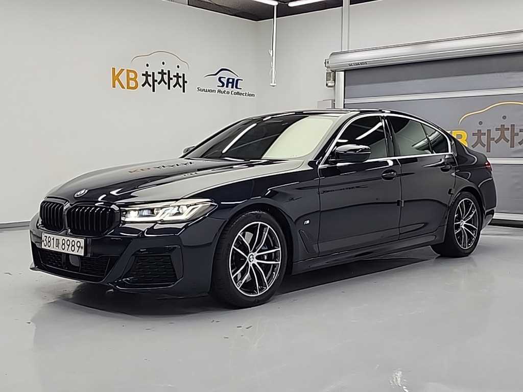 BMW 5 Series 2021 Negro - Importación desde Corea - HF Imports Iquique - Foto 1