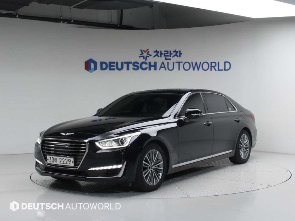 Genesis EQ900 2017 Negro - Importación desde Corea - HF Imports Iquique - Foto 1
