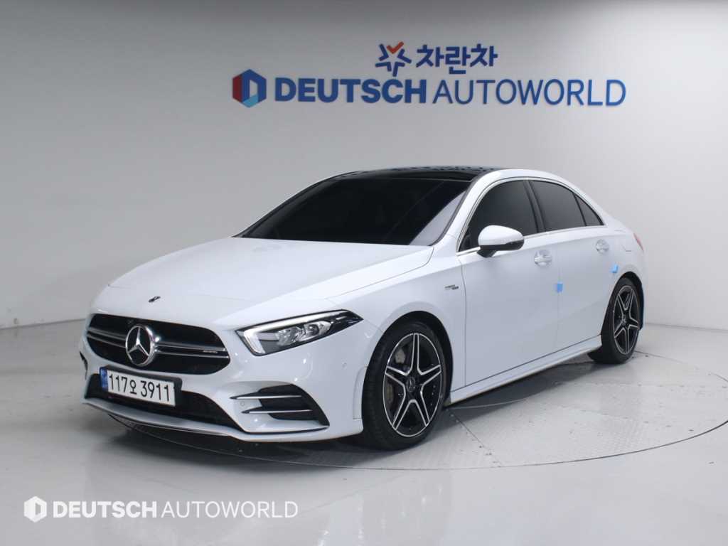 Mercedes Benz A Class 2021 Blanco - Importación desde Corea - HF Imports Iquique - Foto 1