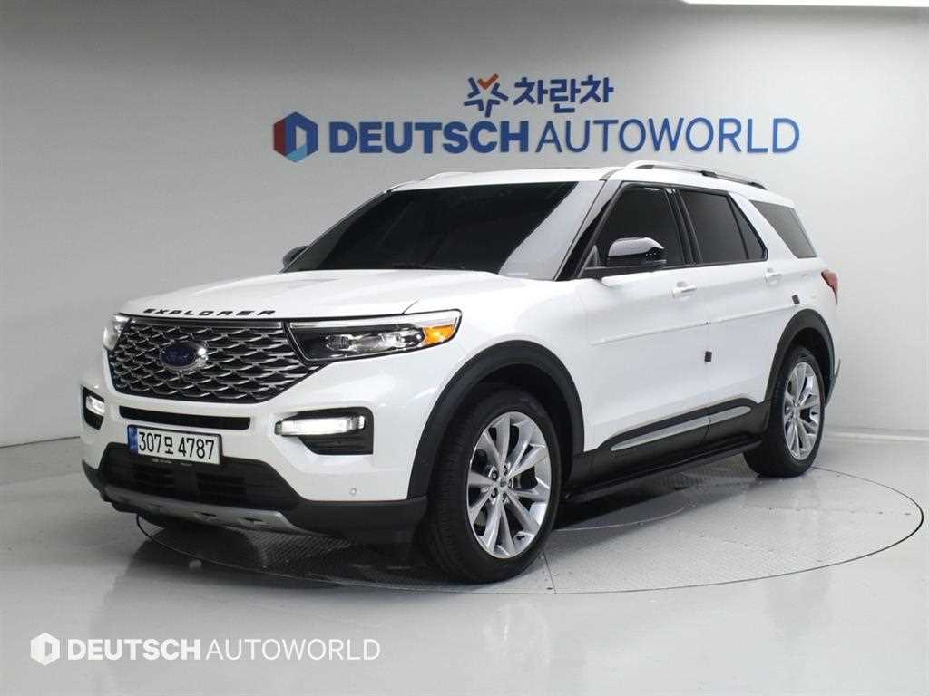 Ford Explorer 2021 Blanco - Importación desde Corea - HF Imports Iquique - Foto 1