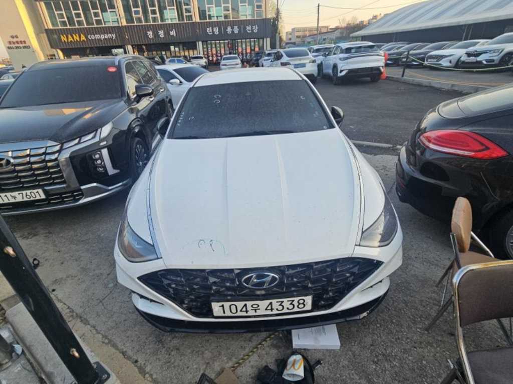 HYUNDAI Sonata 2020 Blanco - Importación desde Corea - HF Imports Iquique - Foto 1