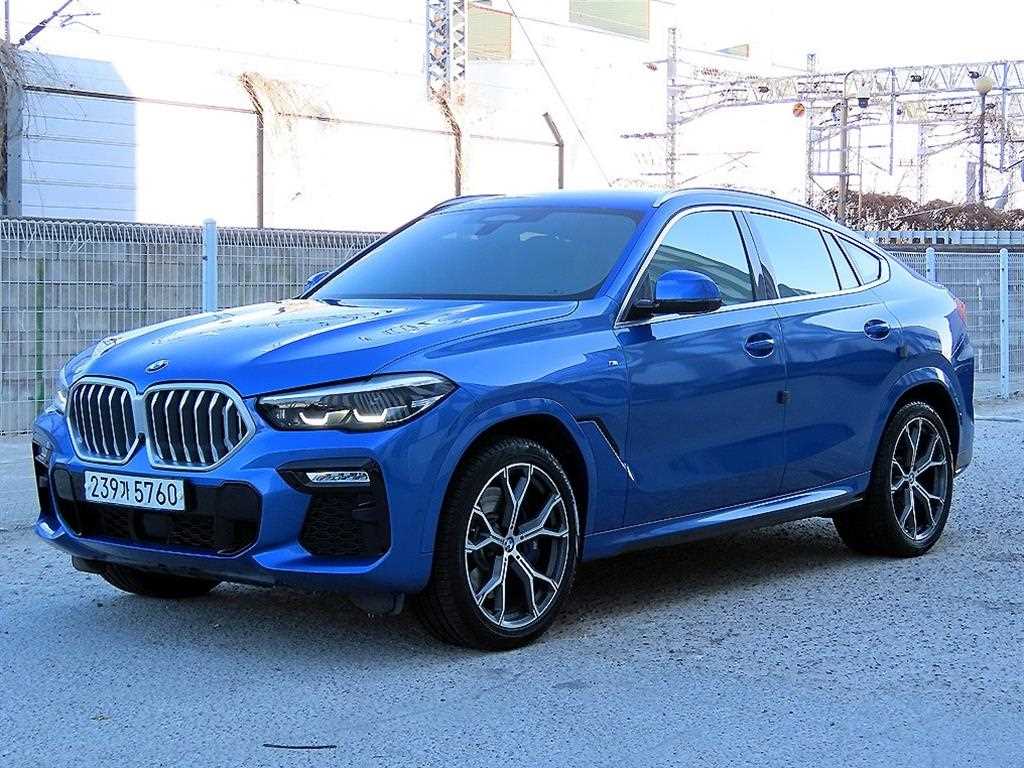 BMW X6 2020 Azul - Importación desde Corea - HF Imports Iquique - Foto 1