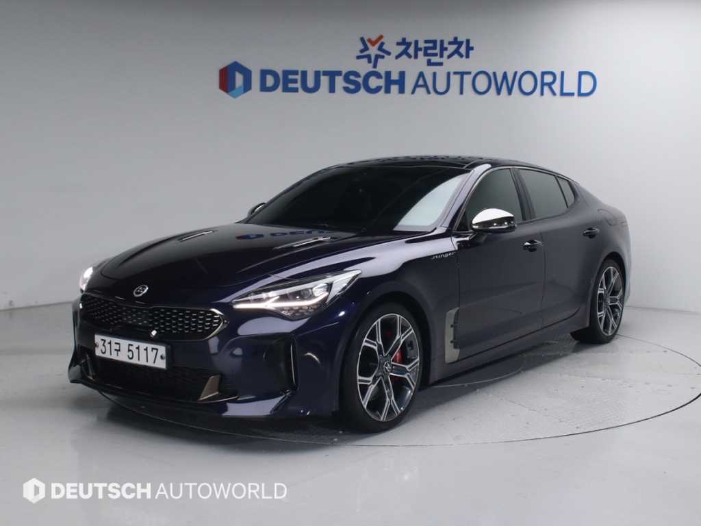 KIA Stinger 2018 Azul - Importación desde Corea - HF Imports Iquique - Foto 1