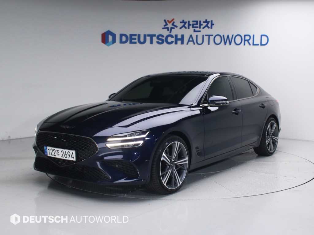 Genesis G70 2024 Azul - Importación desde Corea - HF Imports Iquique - Foto 1