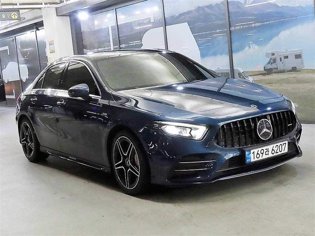 Mercedes Benz A Class 2020 Azul - Importación desde Corea - HF Imports Iquique - Foto 1