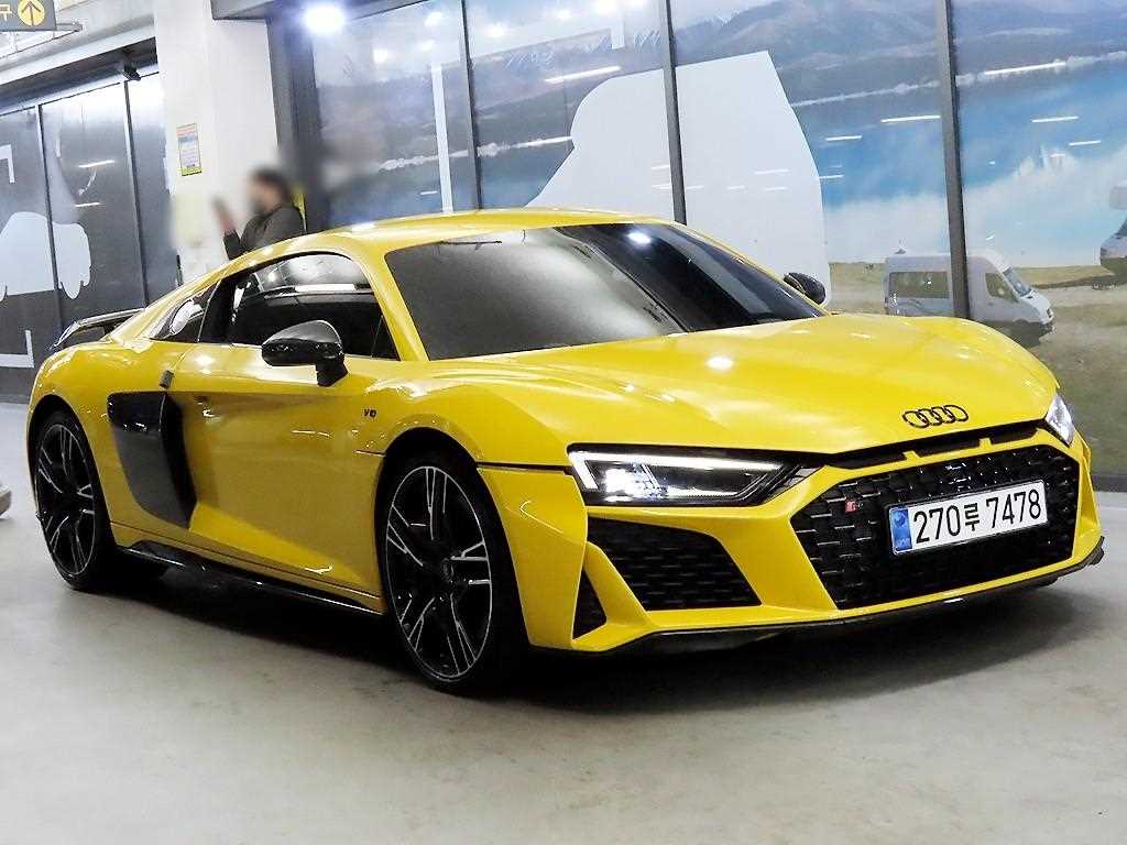 Audi R8 2022 Amarillo - Importación desde Corea - HF Imports Iquique - Foto 1