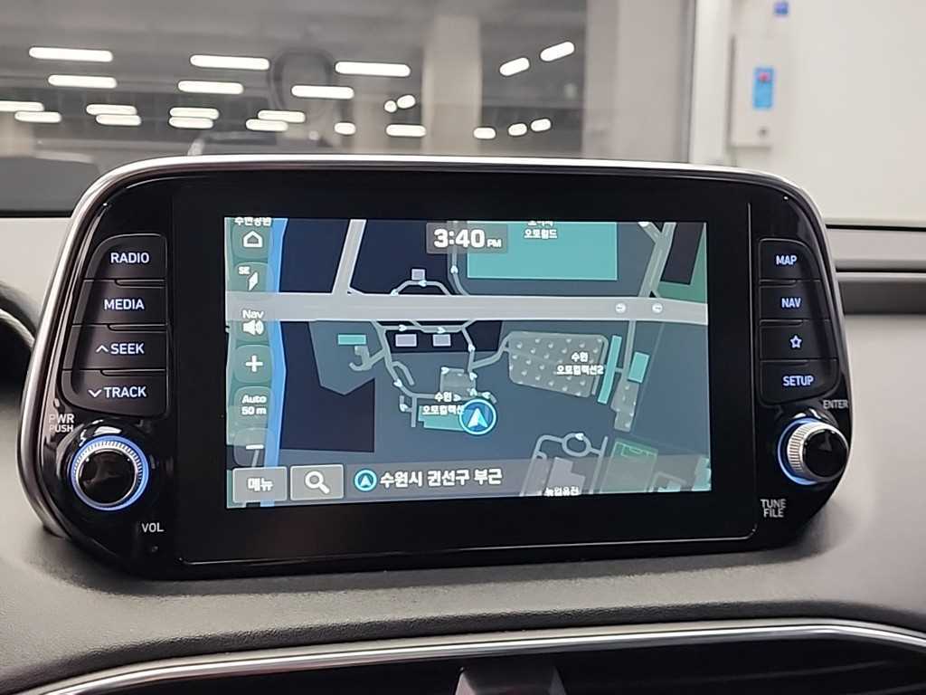 HYUNDAI Santa Fe 2019 Gris - Importación desde Corea - HF Imports Iquique - Foto 15