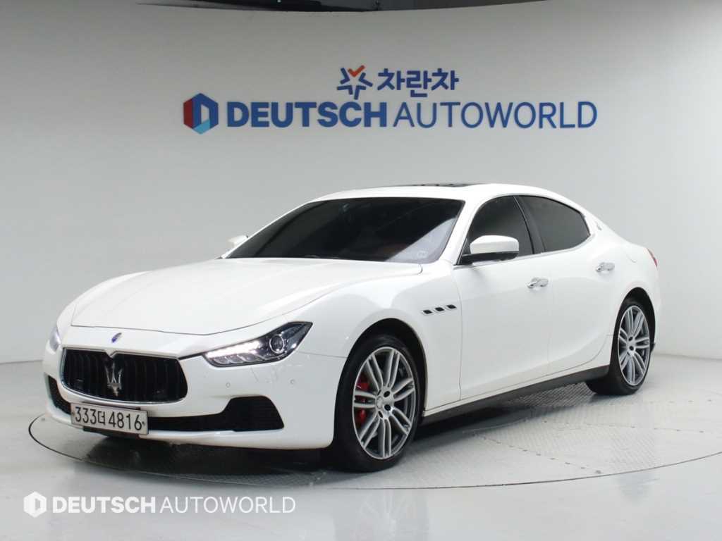 Maserati Ghibli 2017 Blanco - Importación desde Corea - HF Imports Iquique - Foto 1