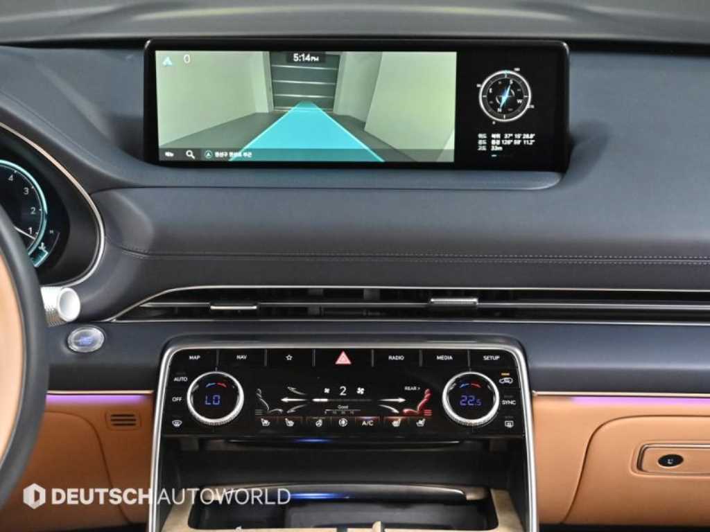 Genesis GV80 2022 Morado - Importación desde Corea - HF Imports Iquique - Foto 16