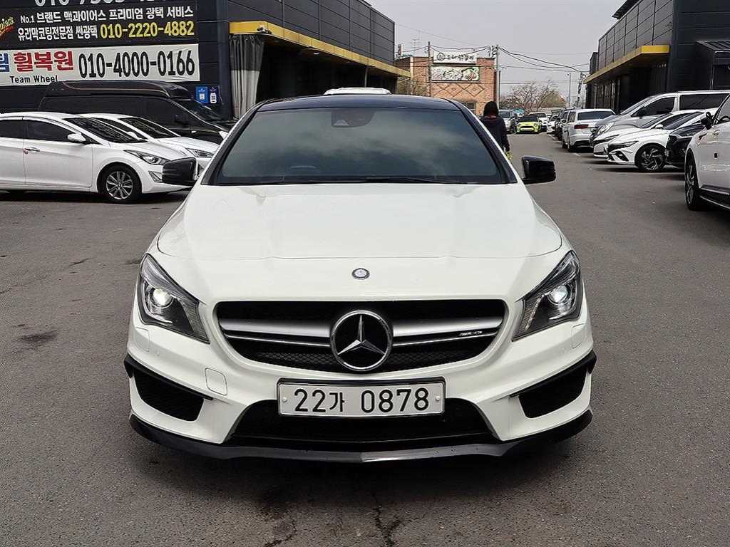 Mercedes Benz CLA Class 2015 Blanco - Importación desde Corea - HF Imports Iquique - Foto 1