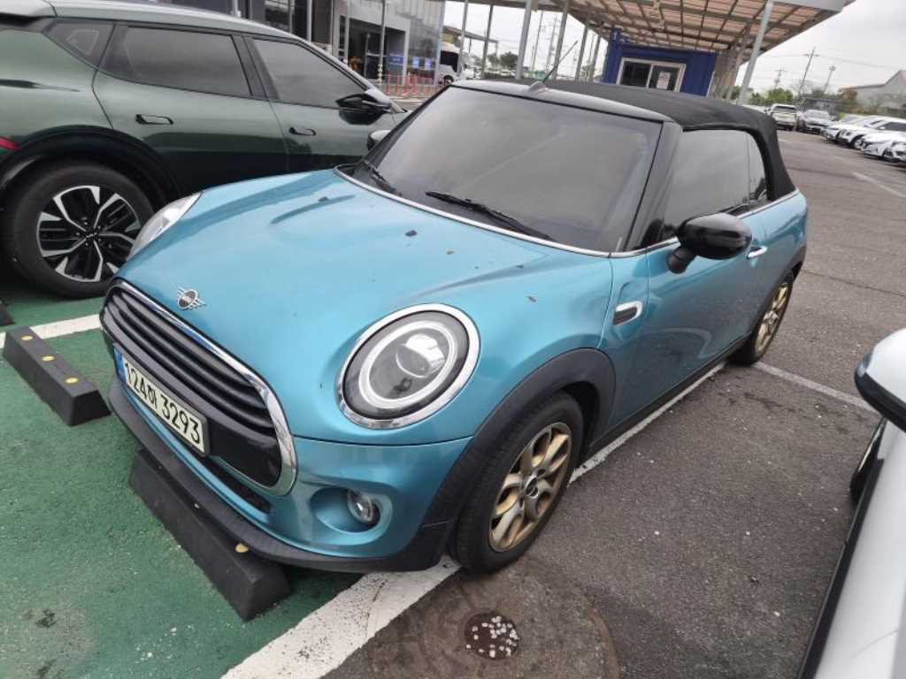 Mini Cooper Convertible 2021 Azul - Importación desde Corea - HF Imports Iquique - Foto 1