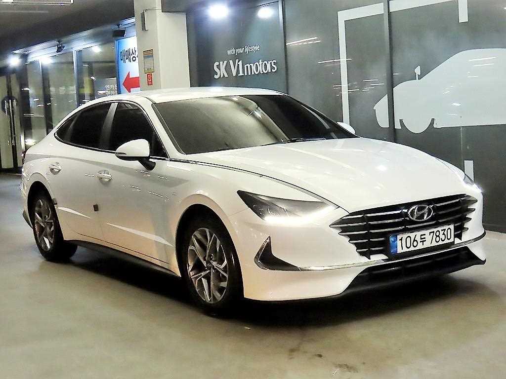 HYUNDAI Sonata 2021 Blanco - Importación desde Corea - HF Imports Iquique - Foto 1