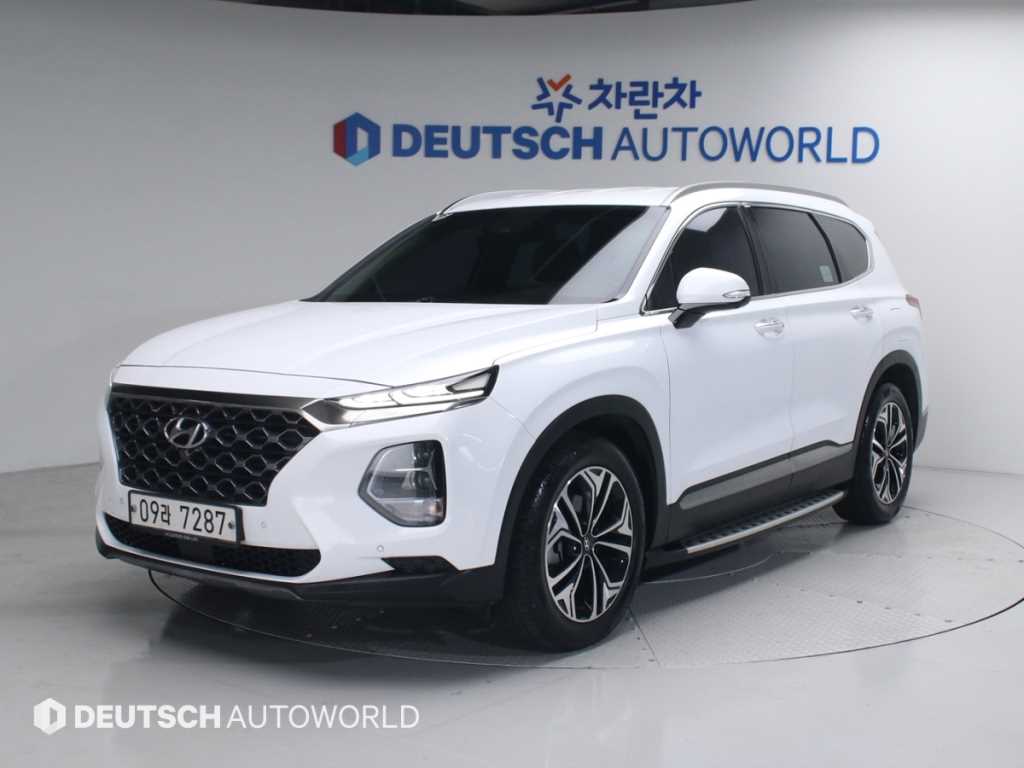 HYUNDAI Santa Fe 2019 Blanco - Importación desde Corea - HF Imports Iquique - Foto 1