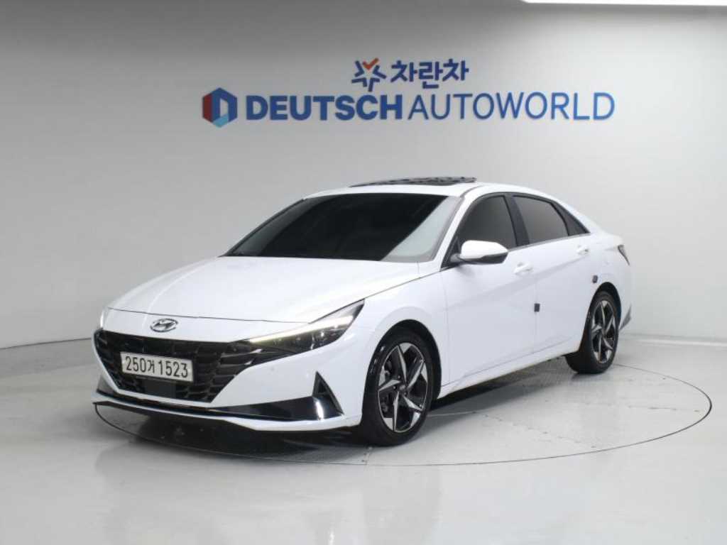 HYUNDAI Avante 2021 Blanco - Importación desde Corea - HF Imports Iquique - Foto 1