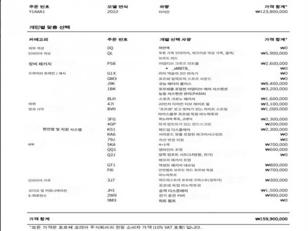 Porsche Taycan 2022 Blanco - Importación desde Corea - HF Imports Iquique - Foto 20