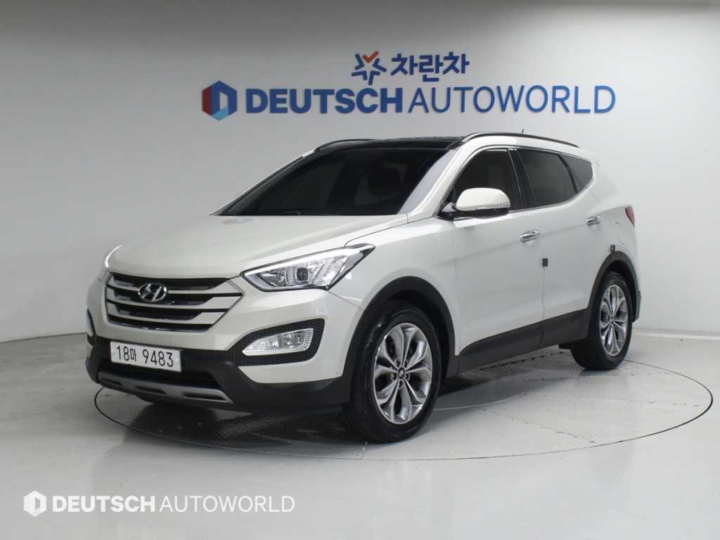 HYUNDAI Santa Fe 2015 Blanco - Importación desde Corea - HF Imports Iquique - Foto 1