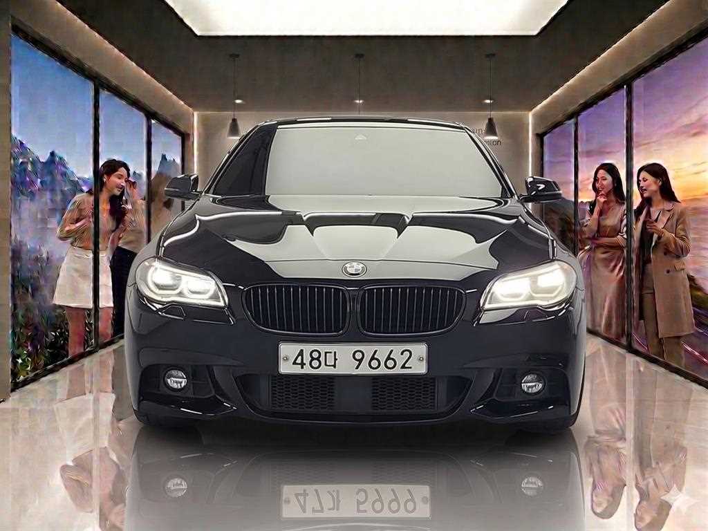 BMW 5 Series 2016 Negro - Importación desde Corea - HF Imports Iquique - Foto 1