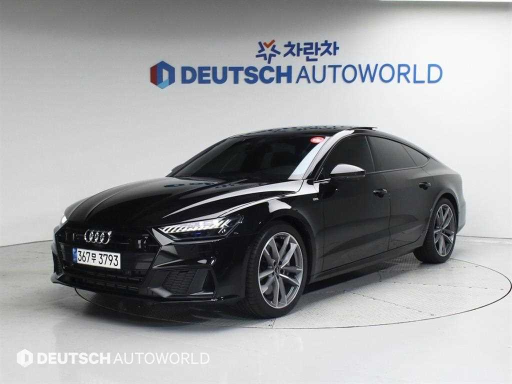 Audi A7 2021 Negro - Importación desde Corea - HF Imports Iquique - Foto 1