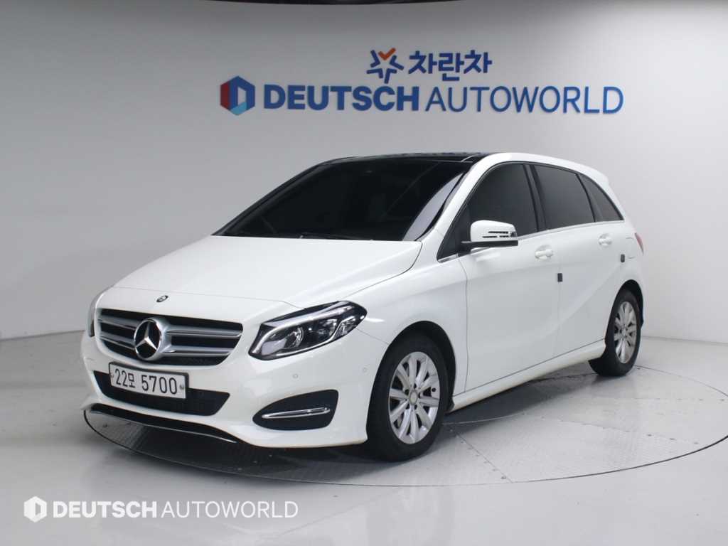 Mercedes Benz B Class (MY B) 2017 Blanco - Importación desde Corea - HF Imports Iquique - Foto 1