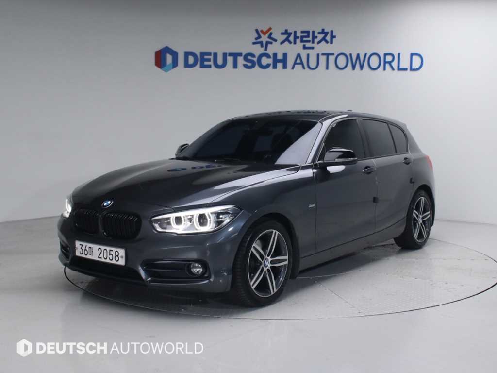 BMW 1 series 2017 Gris - Importación desde Corea - HF Imports Iquique - Foto 1