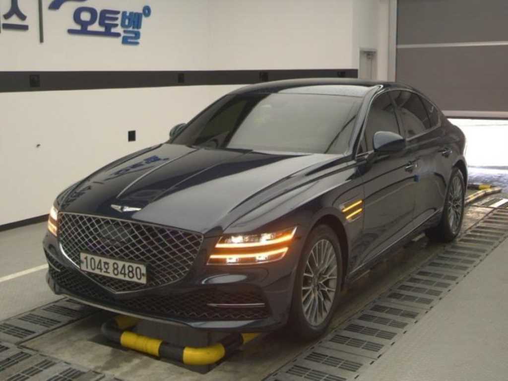 Genesis G80 2021 Azul - Importación desde Corea - HF Imports Iquique - Foto 1