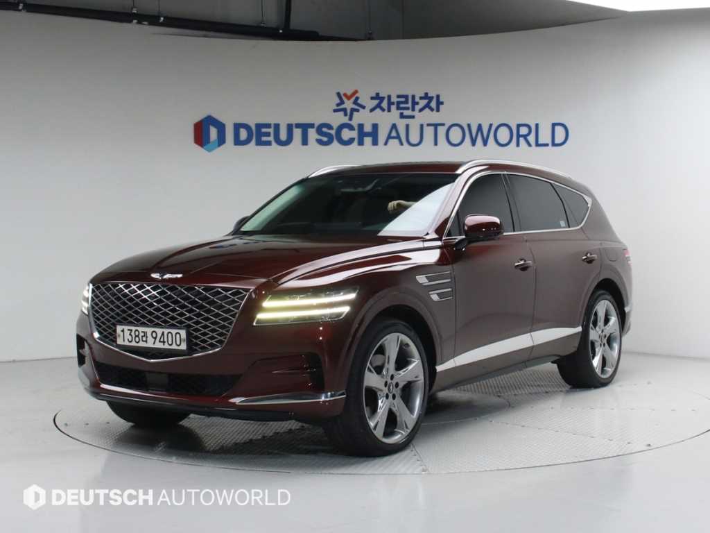 Genesis GV80 2020 Rojo - Importación desde Corea - HF Imports Iquique - Foto 1