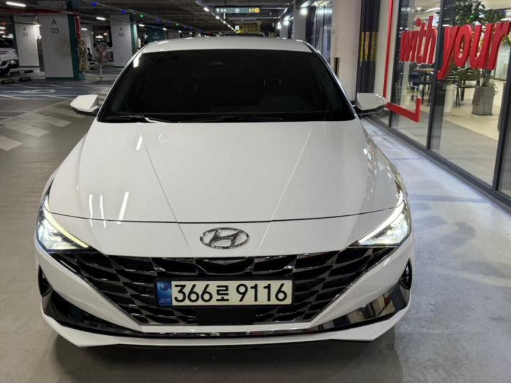 HYUNDAI Avante 2021 Blanco - Importación desde Corea - HF Imports Iquique - Foto 1